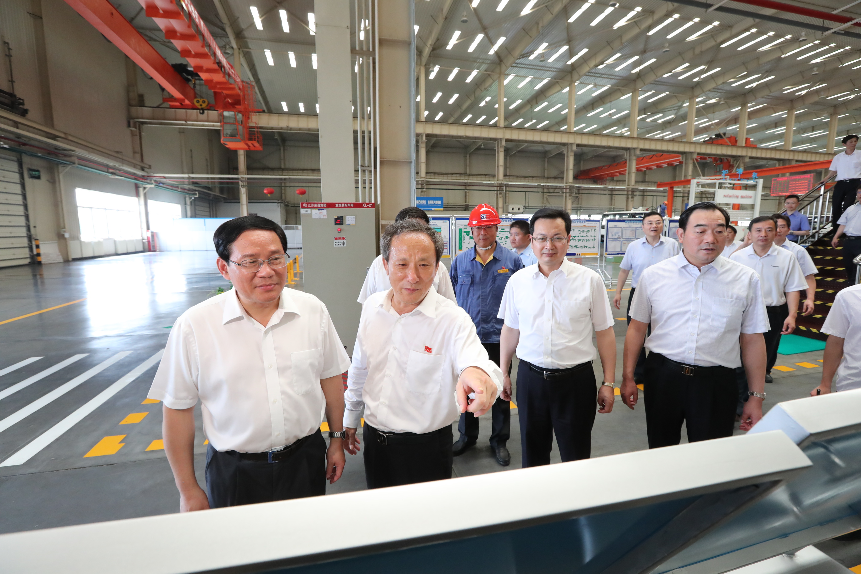 李强同志视察平博集团