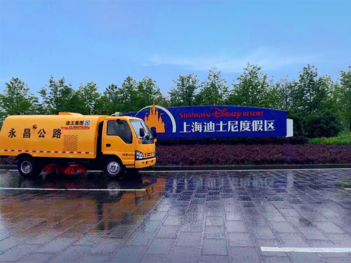 平博扫路车保洁上海迪士尼
