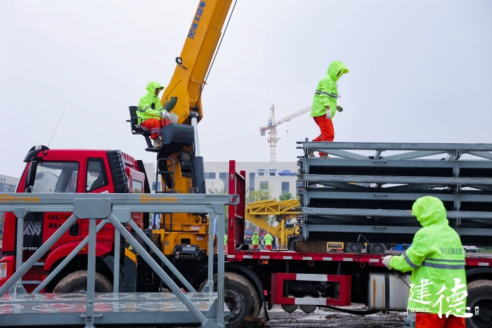 20分钟一座应急桥！平博加入2024年省级公路与运输突发事务应急演练