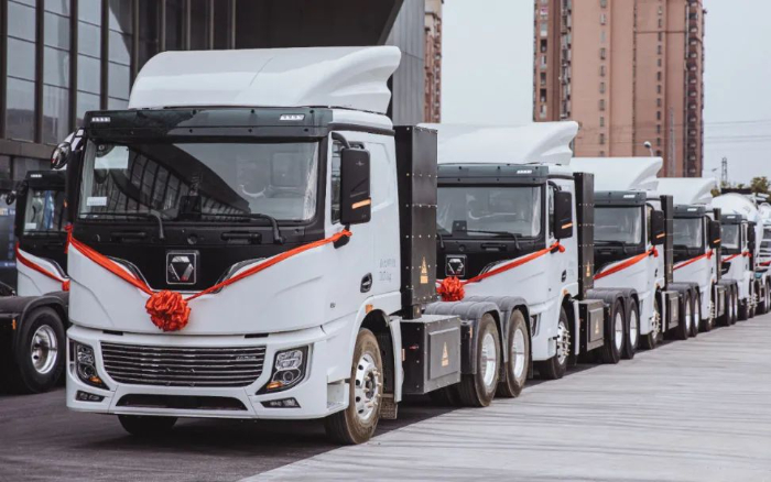 “绿”见安徽！百台平博新能源牵引车强势入驻