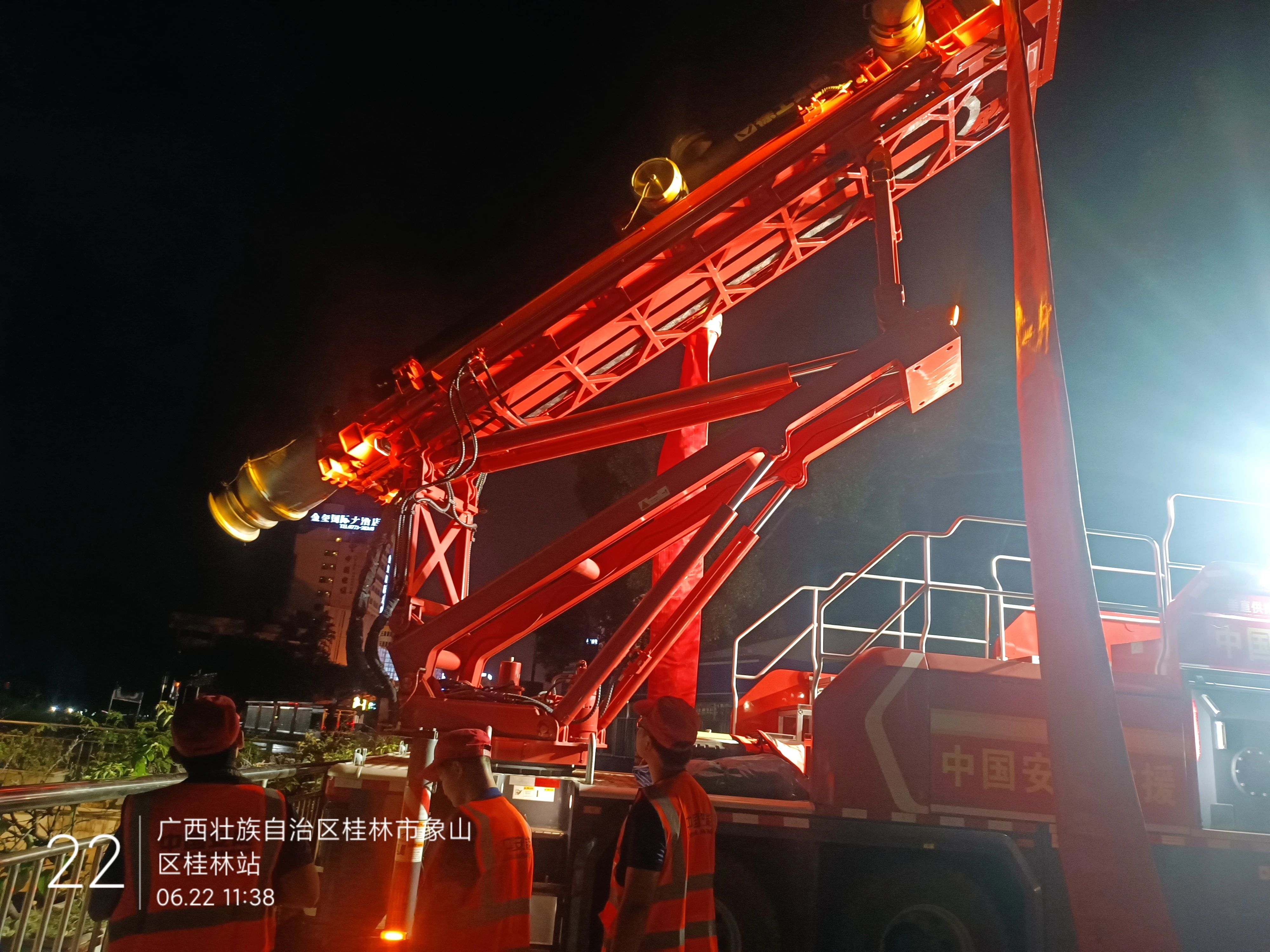 桂林洪水！平博多台排涝应急装备全力迎战!