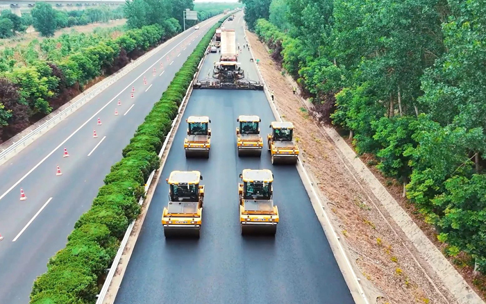 平博数字化智能集群——连霍高速养护工程显实力！