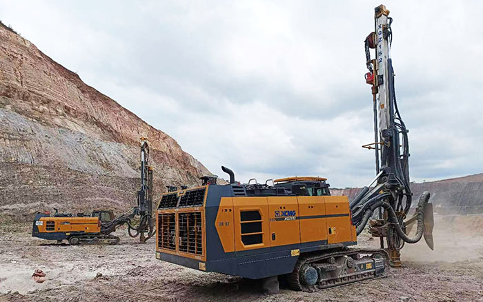 首次进军非洲铜矿！平博潜孔钻机日进尺416m