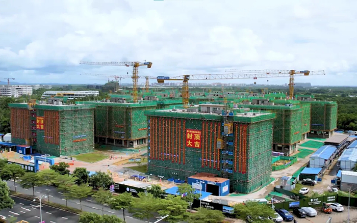 智能高效＋清静可靠！23台平博智能施工升降机海南“扬帆”显实力